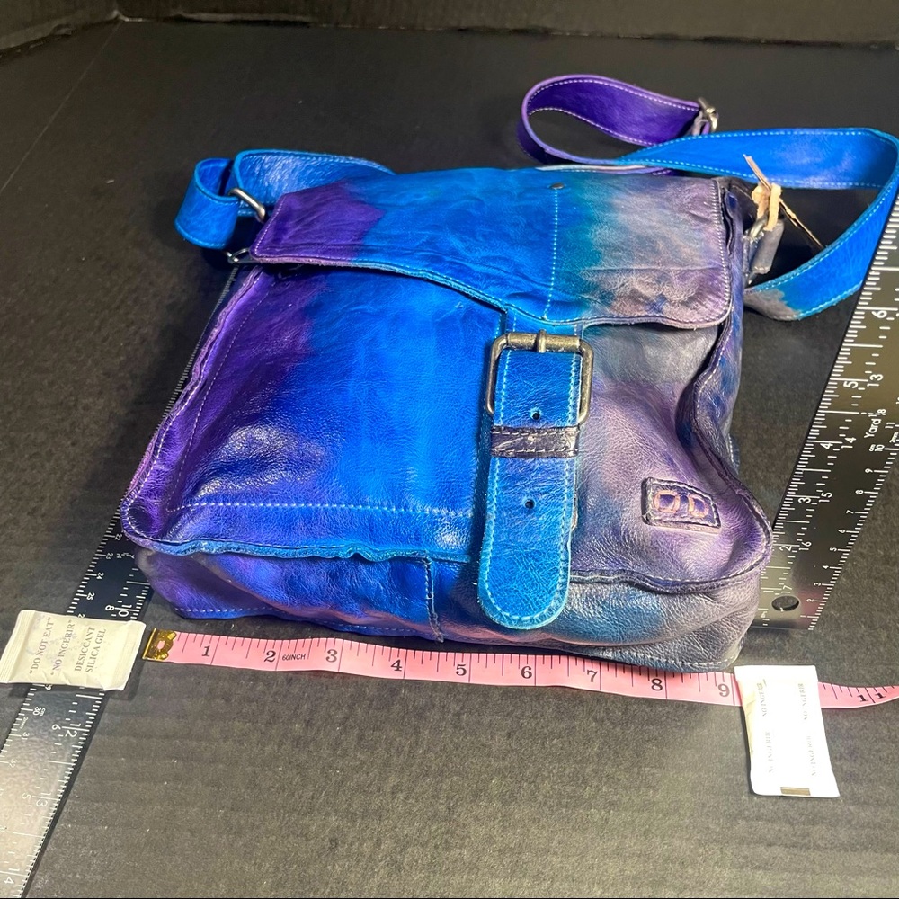 BNWT Bed Stu Venice Beach Moody Blues crossbody GREAT GRADUATION GIFT! - Picture 14 of 16